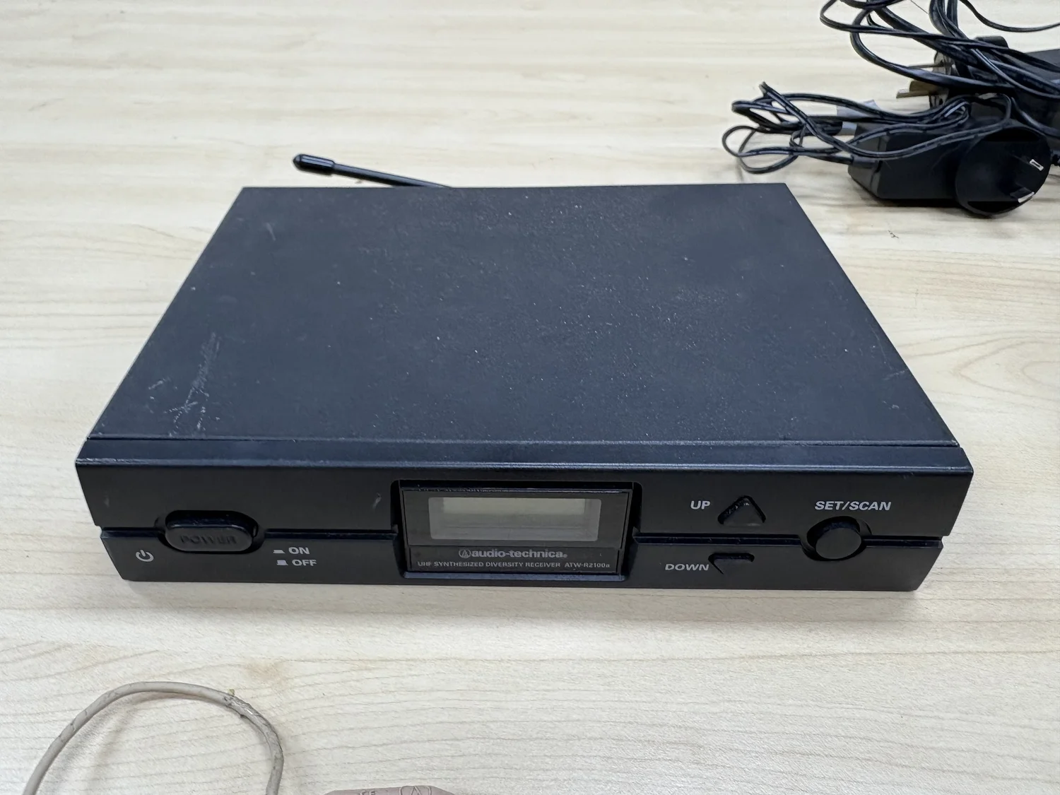 Audio Technica Dual Wireless Mic Kit - ATW-R2100aD Radio Microphone Belt Pack Kit