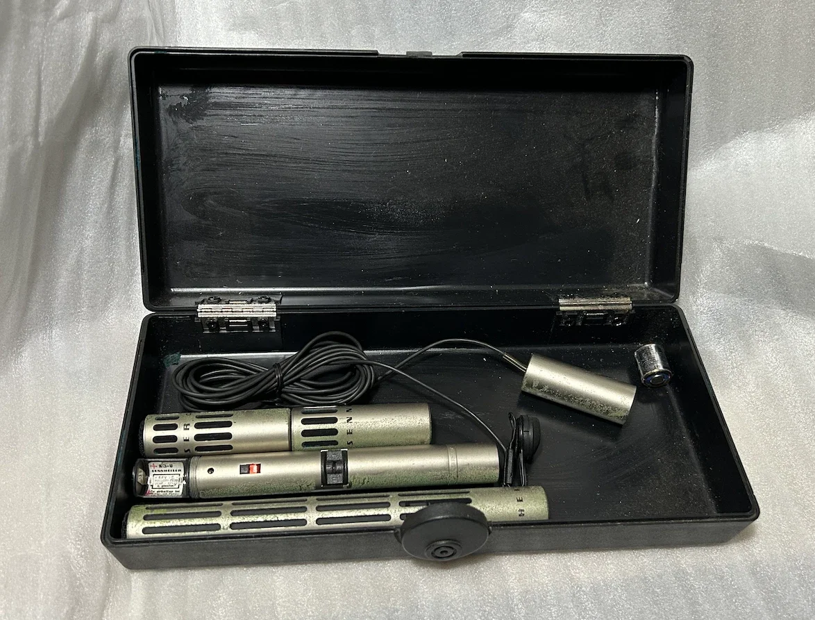 Sennheiser  ME80  Microphone System K3U Power Supply + 3-861 Lavalier  (Assorted  Mic Bits)