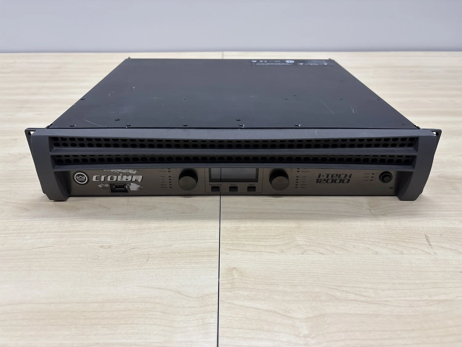 Crown Audio I-Tech 12000HD Two-Channel 4500W Power Amplifier IT12000HD