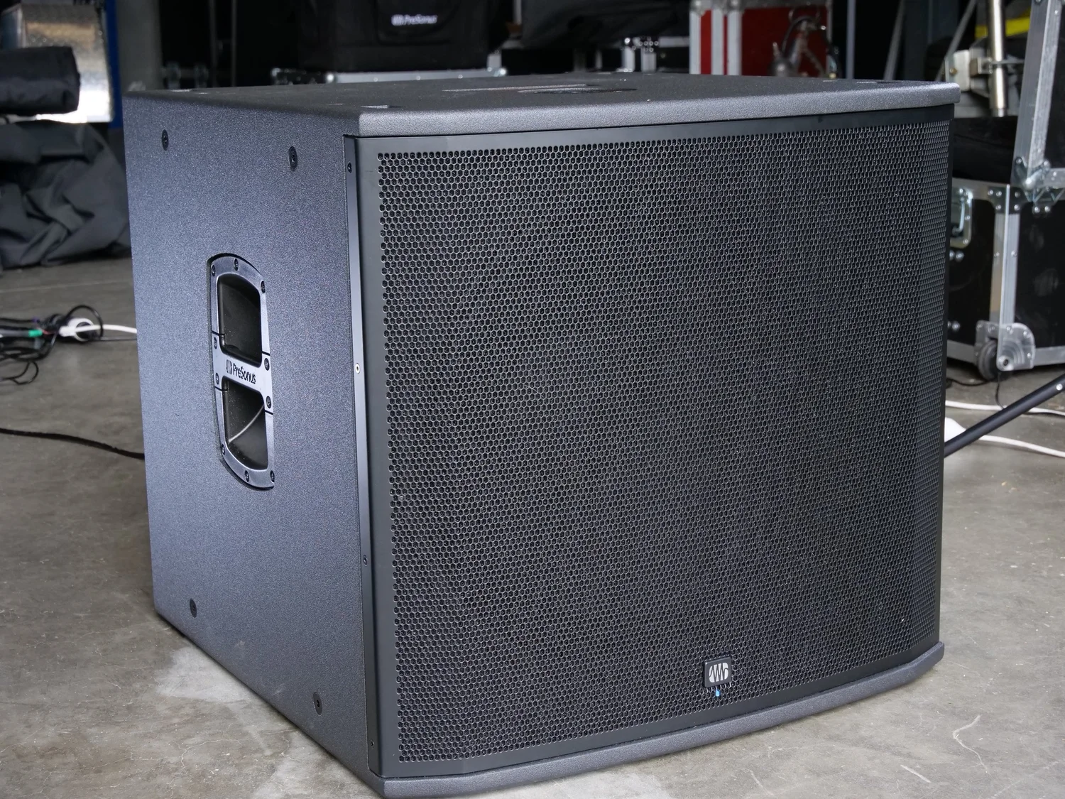 PreSonus ULT18 Subs, done 1 show, no boxes, with full castor kit and genuine covers, sold as pair