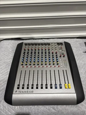 Soundcraft  8 Channel Analogue Audio  Mixer Model: Spirit E8