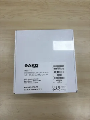 AKG HSC271 Professional Headset with Condenser Microphone  NEW & SEALED