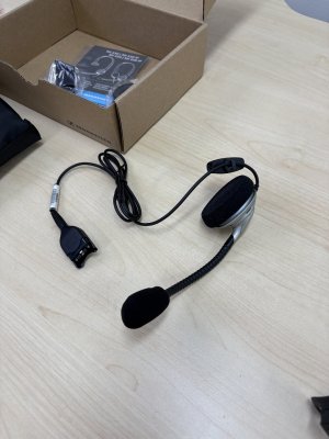 Sennheiser SH330 Monaural Headset Noise Canceling Mic