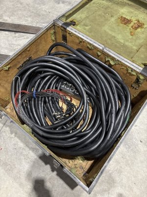 Multicore Audio Gig Gear 25 Metre  20 Channel 4 Outputs + Wooden Case