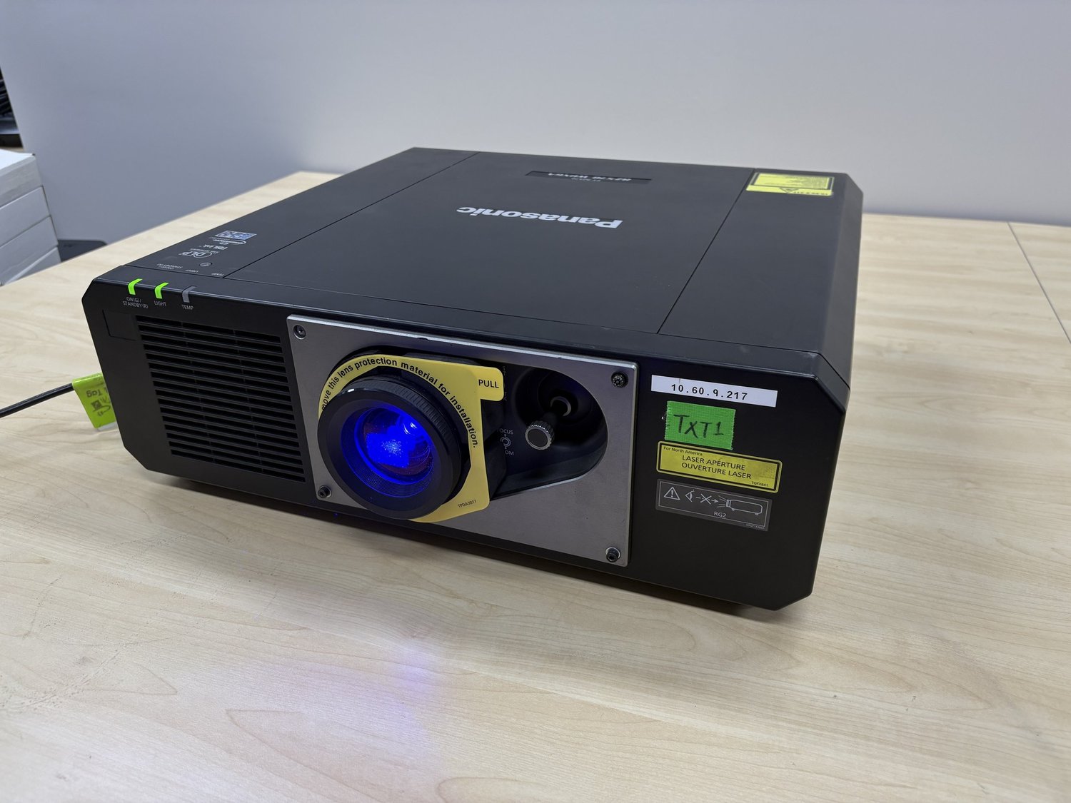 Panasonic 5400-Lumen WUXGA Laser DLP Projector Model: PT-RZ570B  (9-10kHRS)    (25 In Stock)