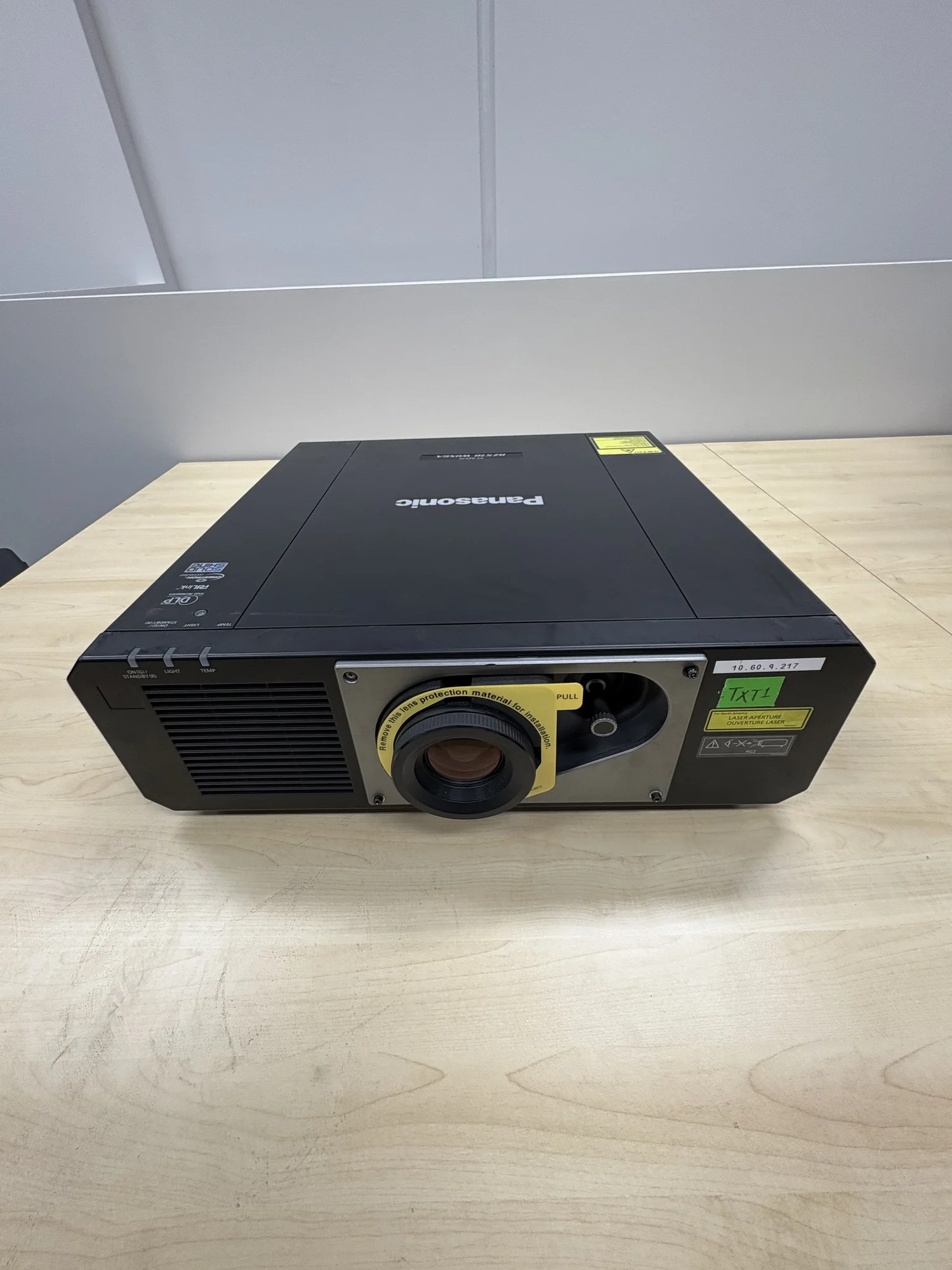 Panasonic 5400-Lumen WUXGA Laser DLP Projector Model: PT-RZ570B (11K HRS)     (20 In Stock)