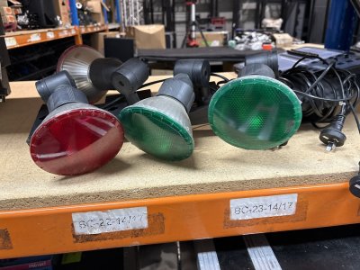 Stop Go Lights,  Red & Green