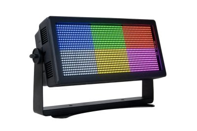 Outdoor Wash Panel Light with 1320 x 0.8W RGBW LEDs, 6 segment control, 120° Beam Angle, IP65, True1 in, 5 pin DMX in/out