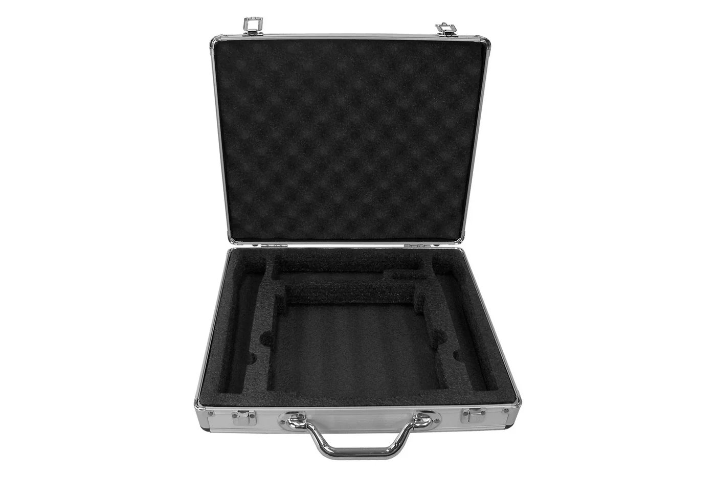 Silver Suitcase Box to suit the UHF2E Mic Kit, includes pre-cut foam