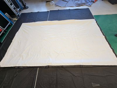 Stumpfl borderless Projection Screen 360cm x 203 16:9 screen 163" diagonal 