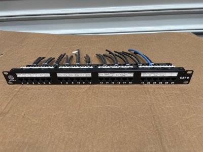 Patch Pannel Garland  24 Port Cat6 1RU