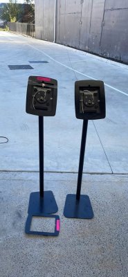 Ipad stands Pair  Suit up to 10" Ipad   - One stand complete