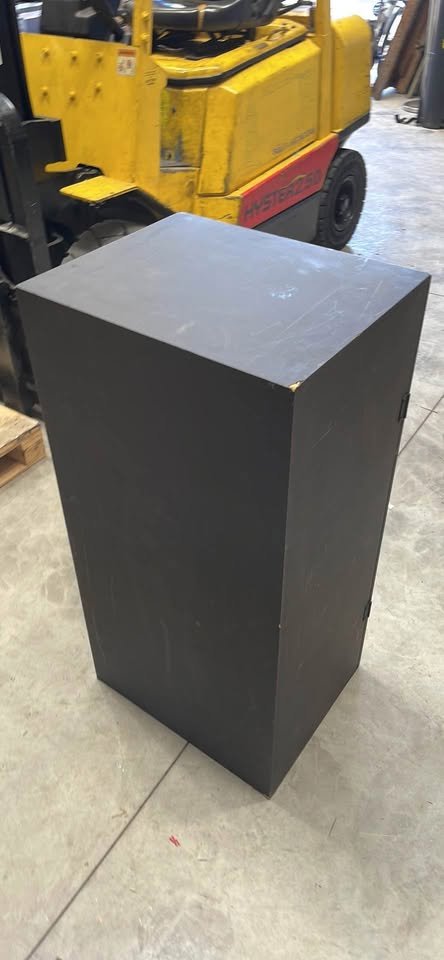 Wooden Plinths  Laptop Stand With Door and cable hole