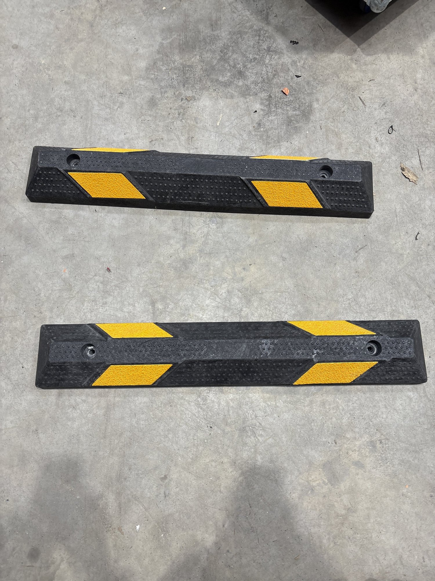 Vehicle  Stop Curbs  Pair